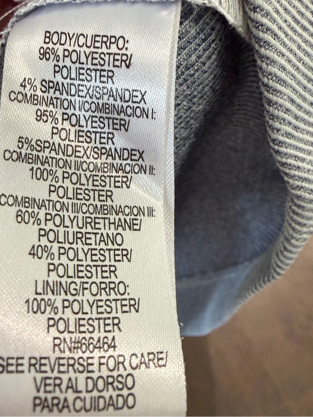 Sandra Darren women’s ivory and grey colorblock dress. Size 20W. - Picture 5 of 9